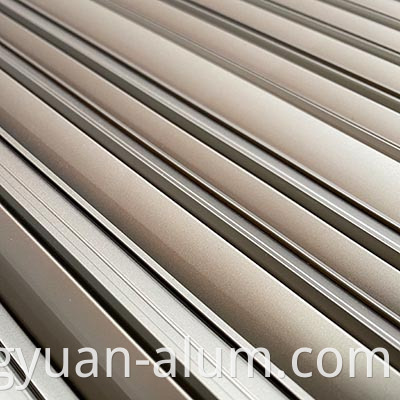 GUANGYUAN ALUMINIUM ANODIZED ALUMINIUM EXTRUSION PROFILE